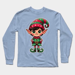 Cute little elf Long Sleeve T-Shirt